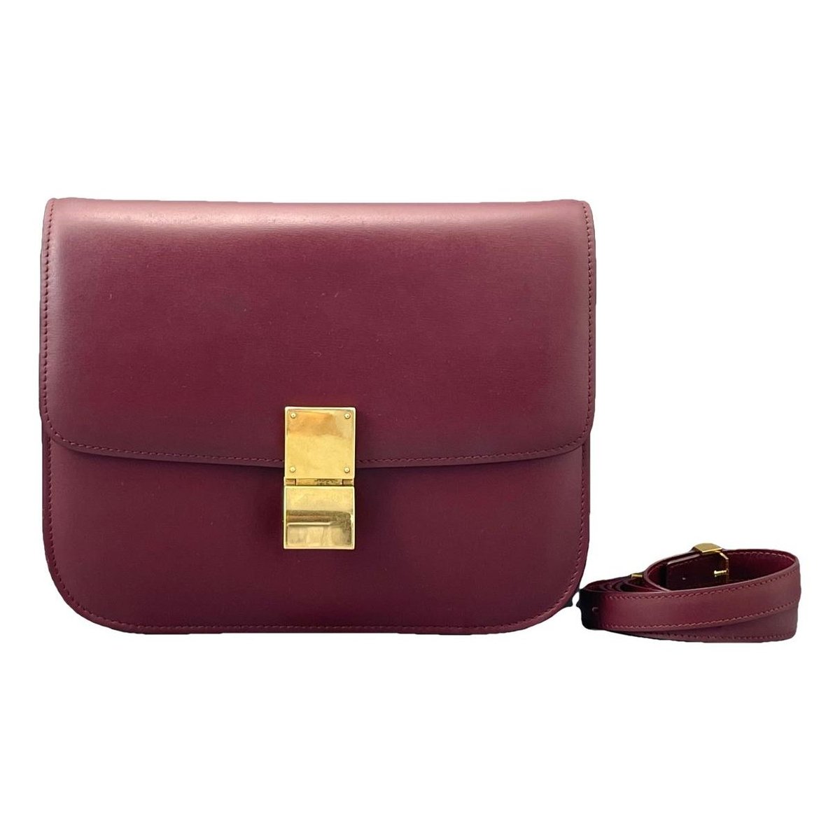 Classic leather handbag