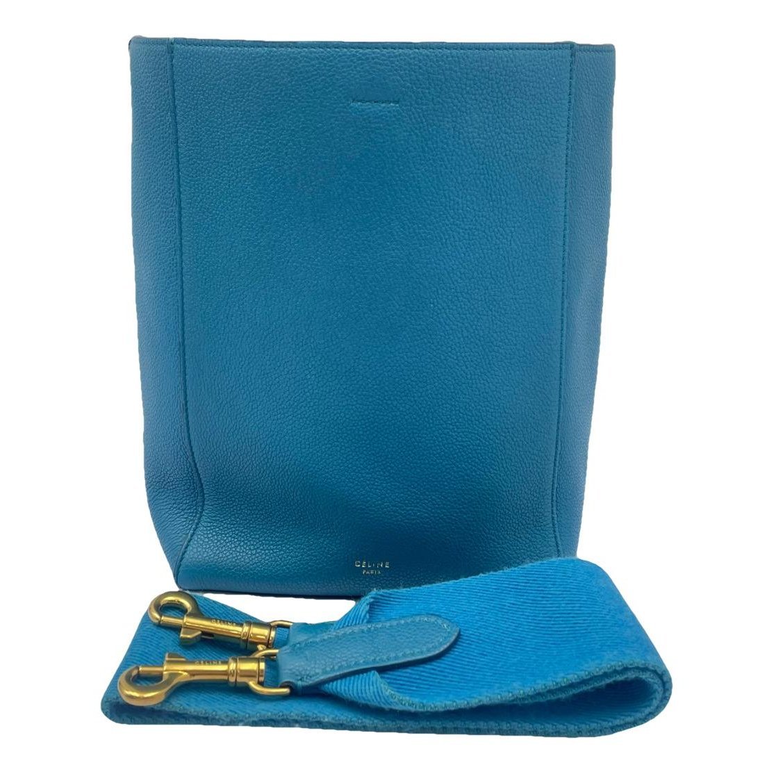 Seau Sangle leather handbag
