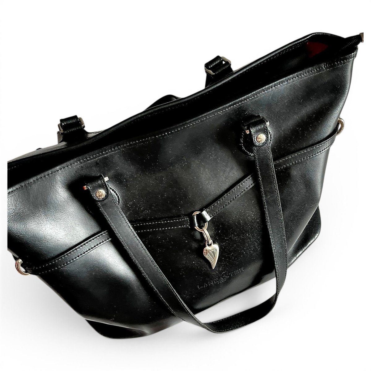 Leather handbag