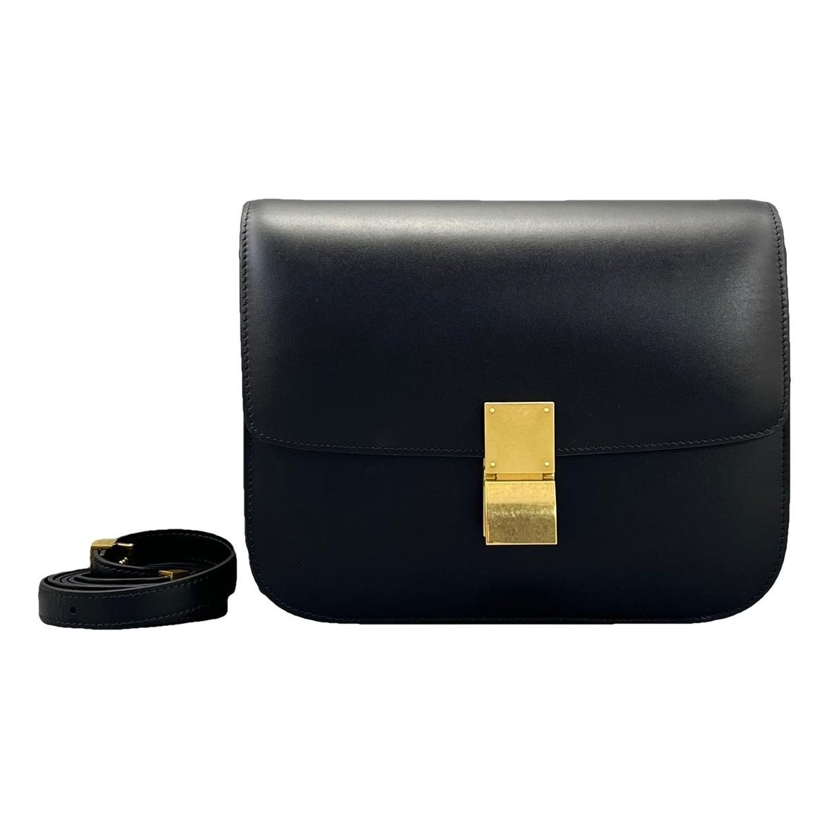 Classic leather handbag