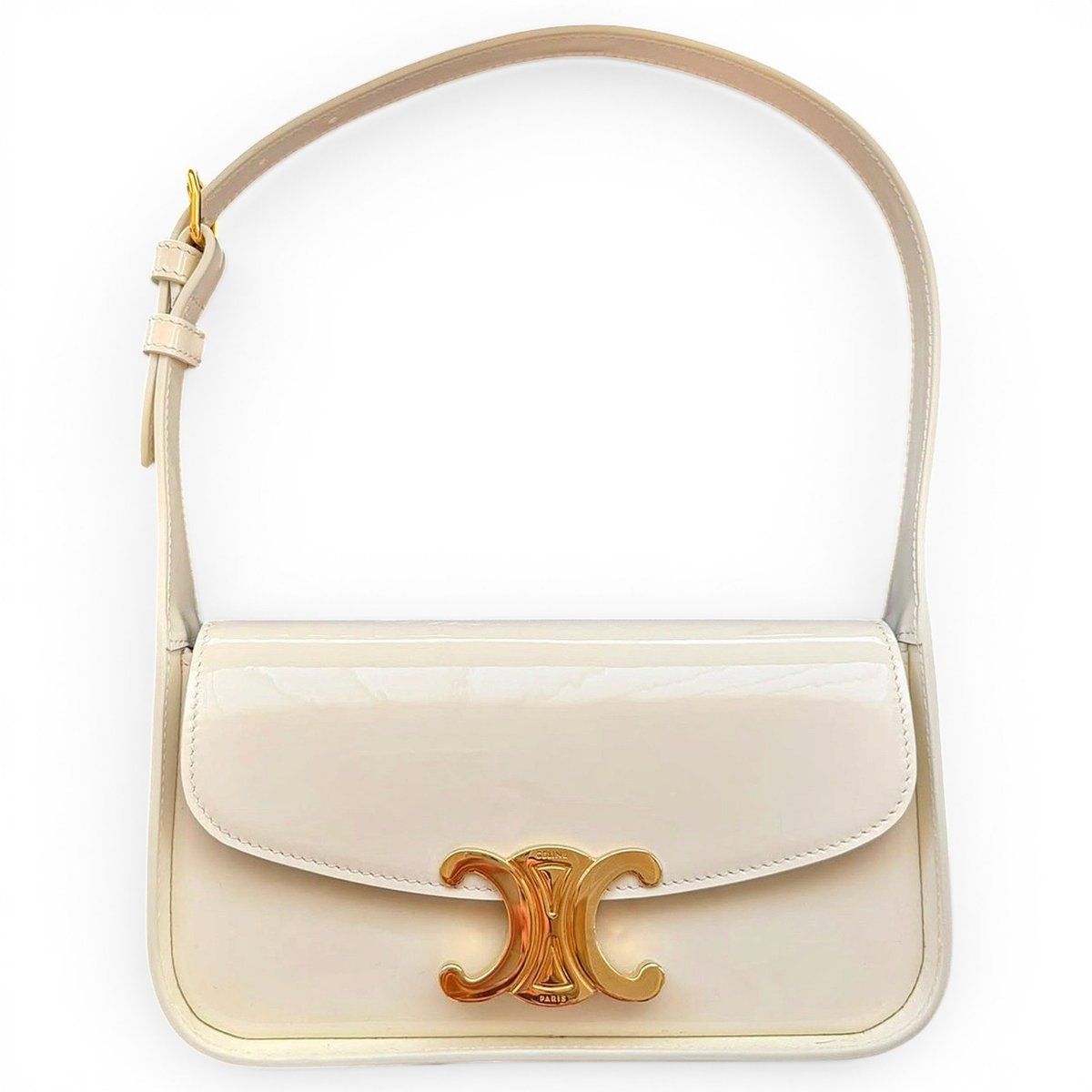 Triomphe leather handbag