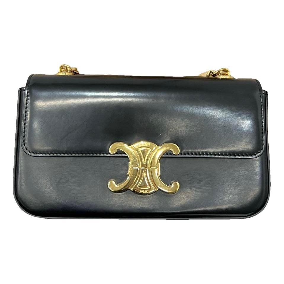 Triomphe leather handbag