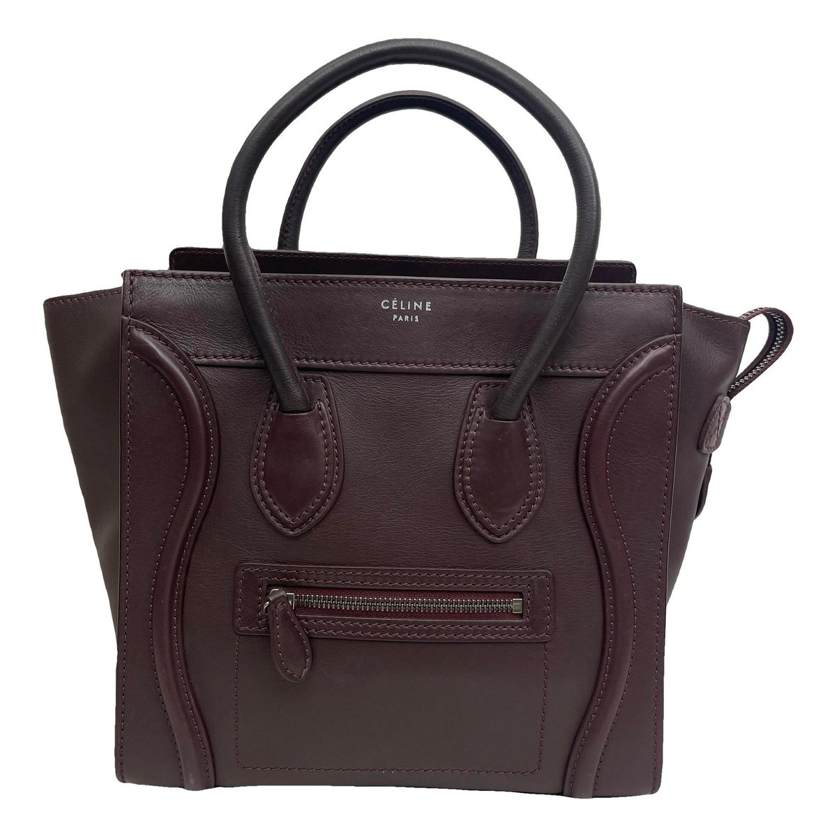 Luggage leather handbag