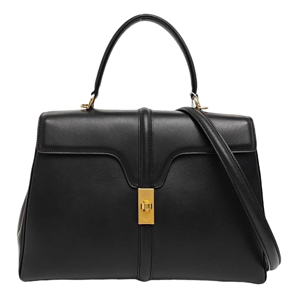 Sac 16 leather handbag
