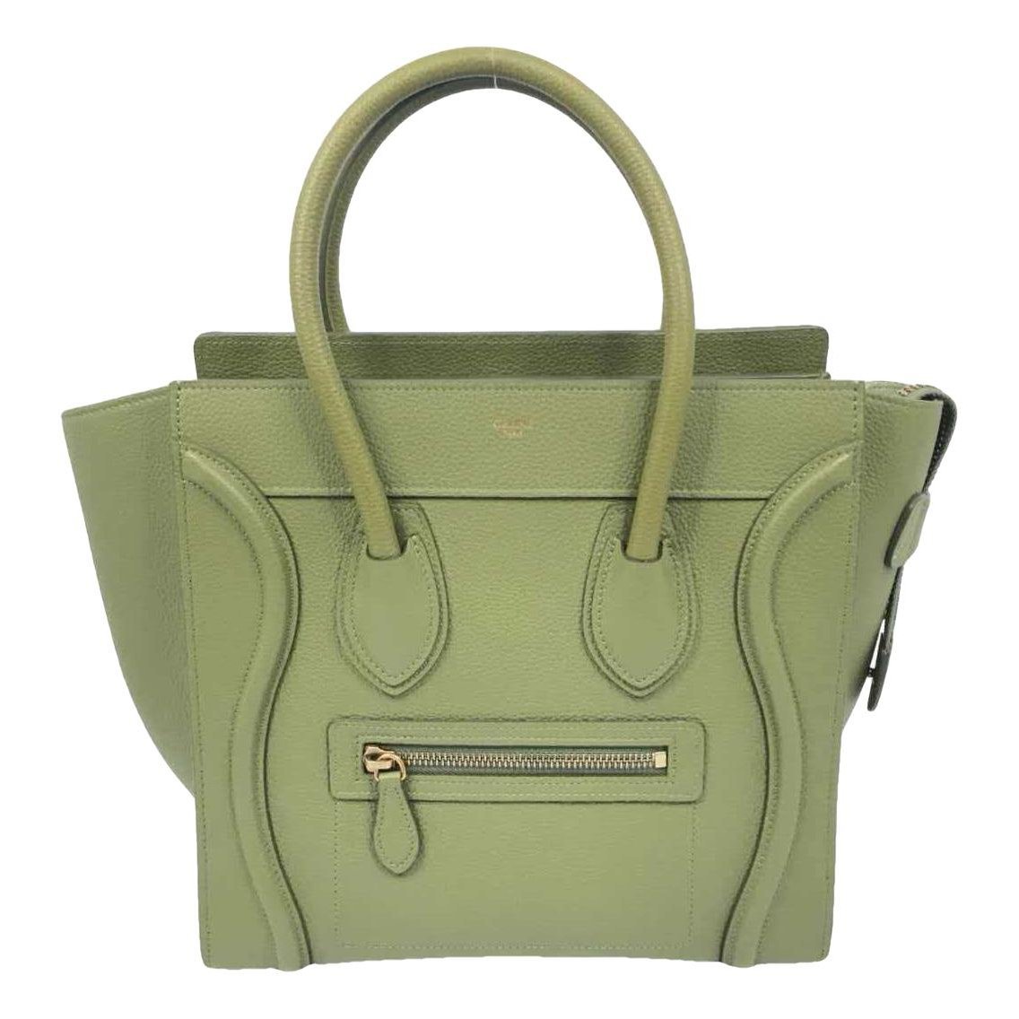 Luggage leather bag