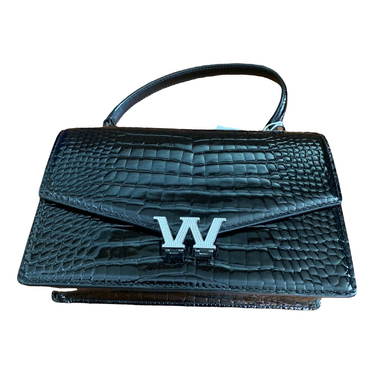 Patent leather bag