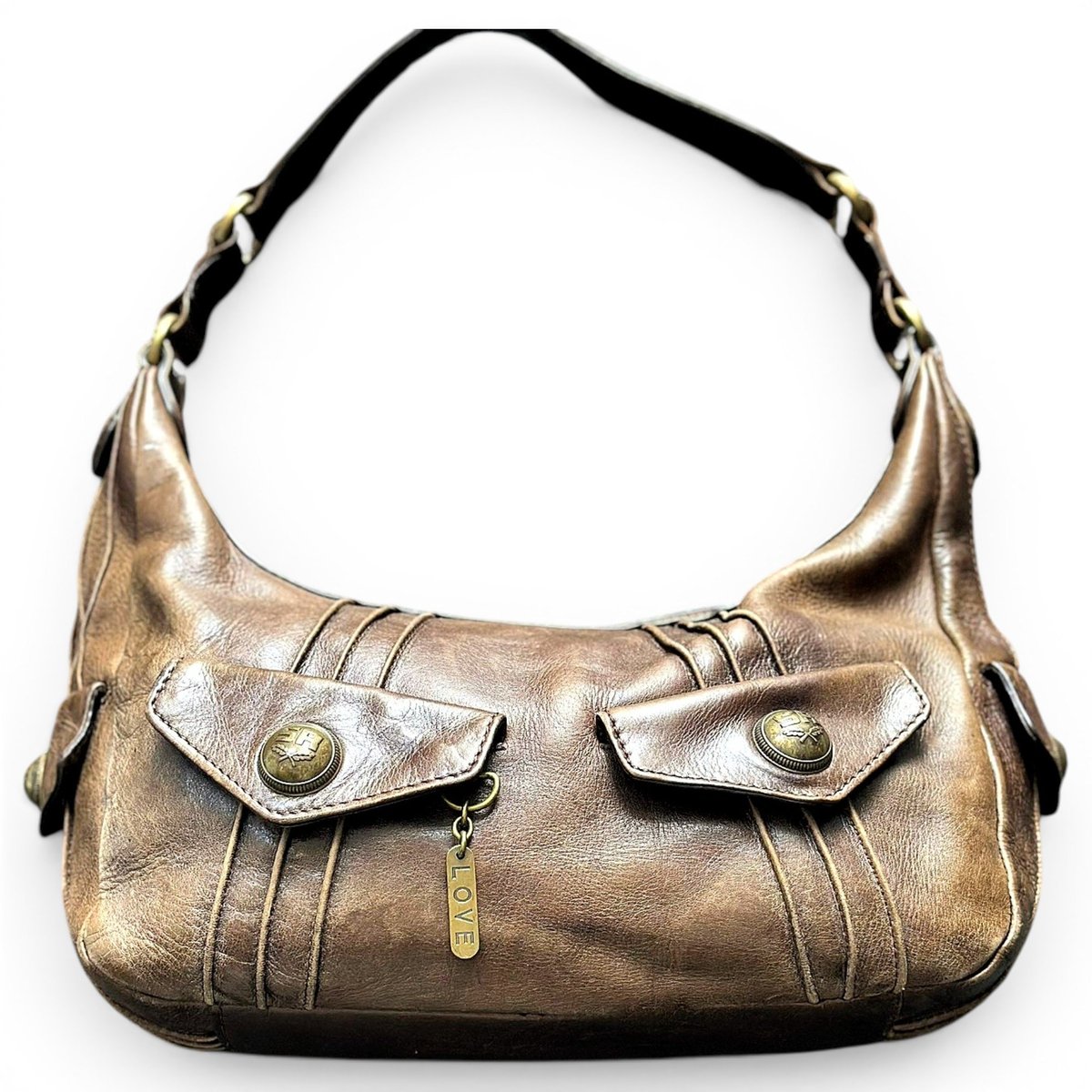 Leather mini bag
