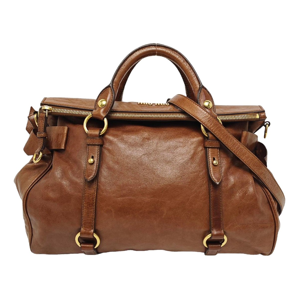 Vitello leather handbag