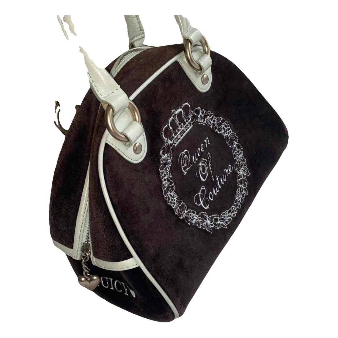 Velvet handbag