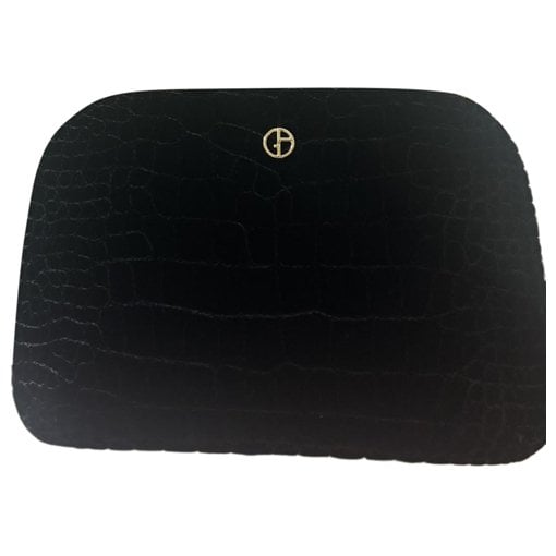Velvet clutch bag