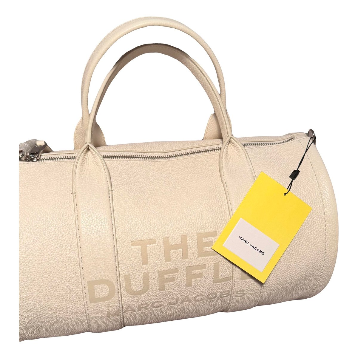 Leather travel bag