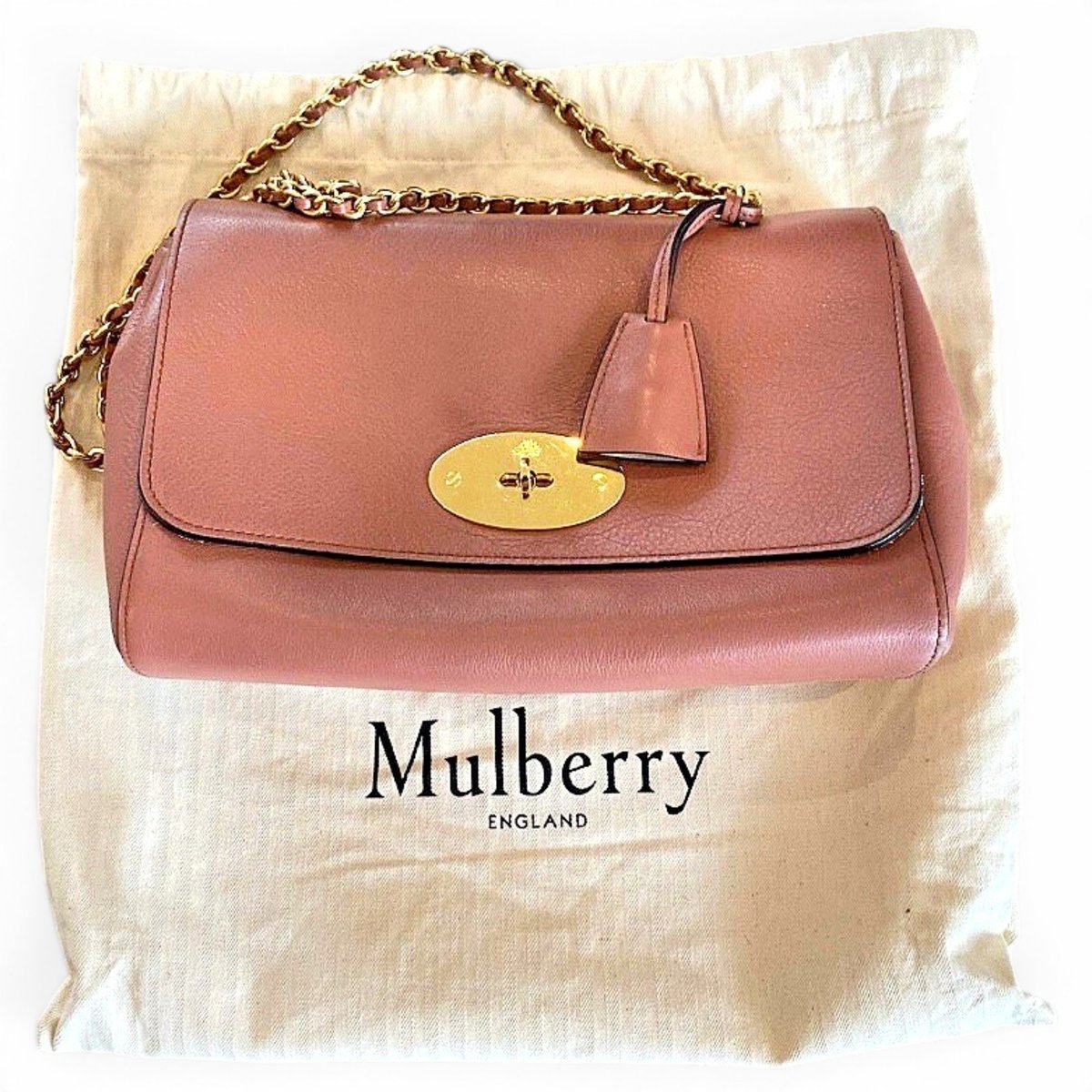 Lily leather handbag