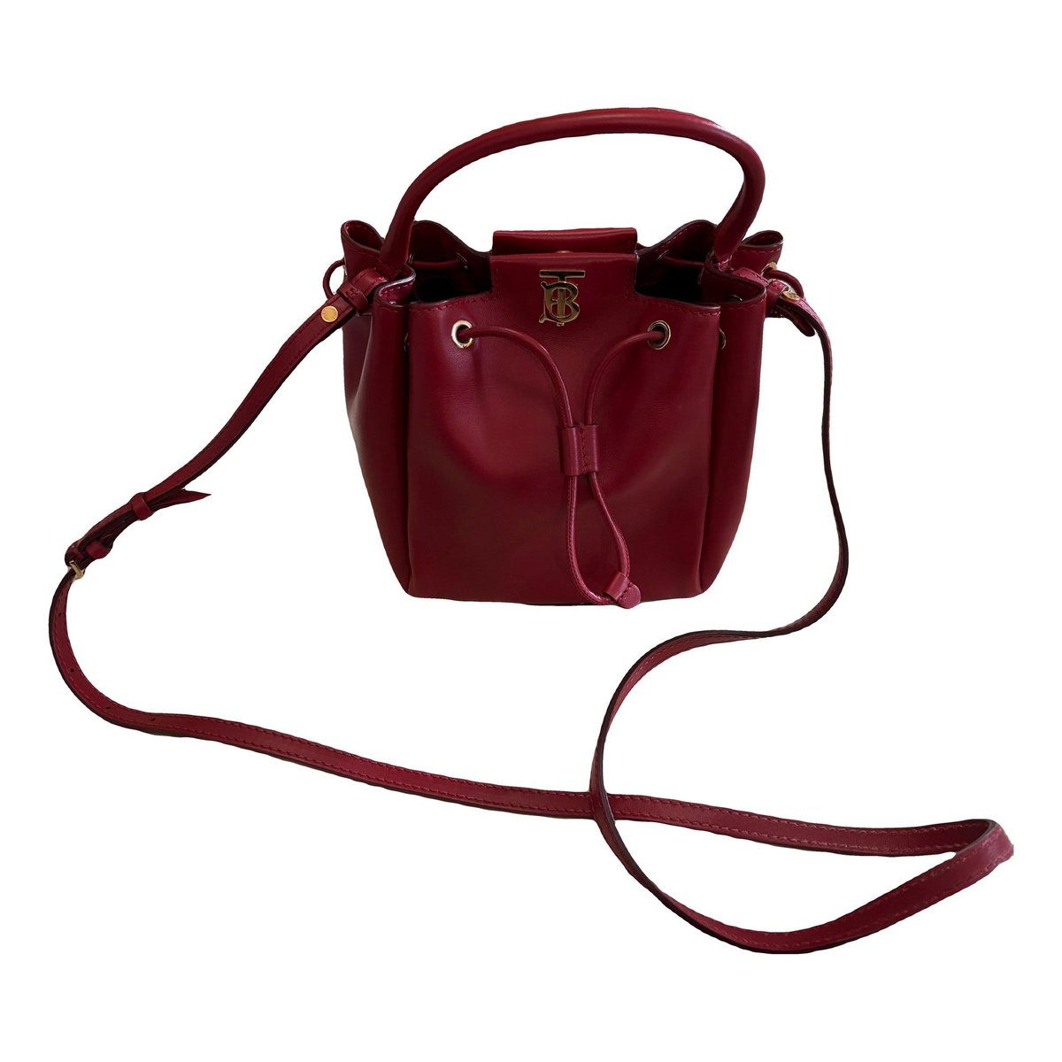 TB Bag Bucket Mini leather handbag