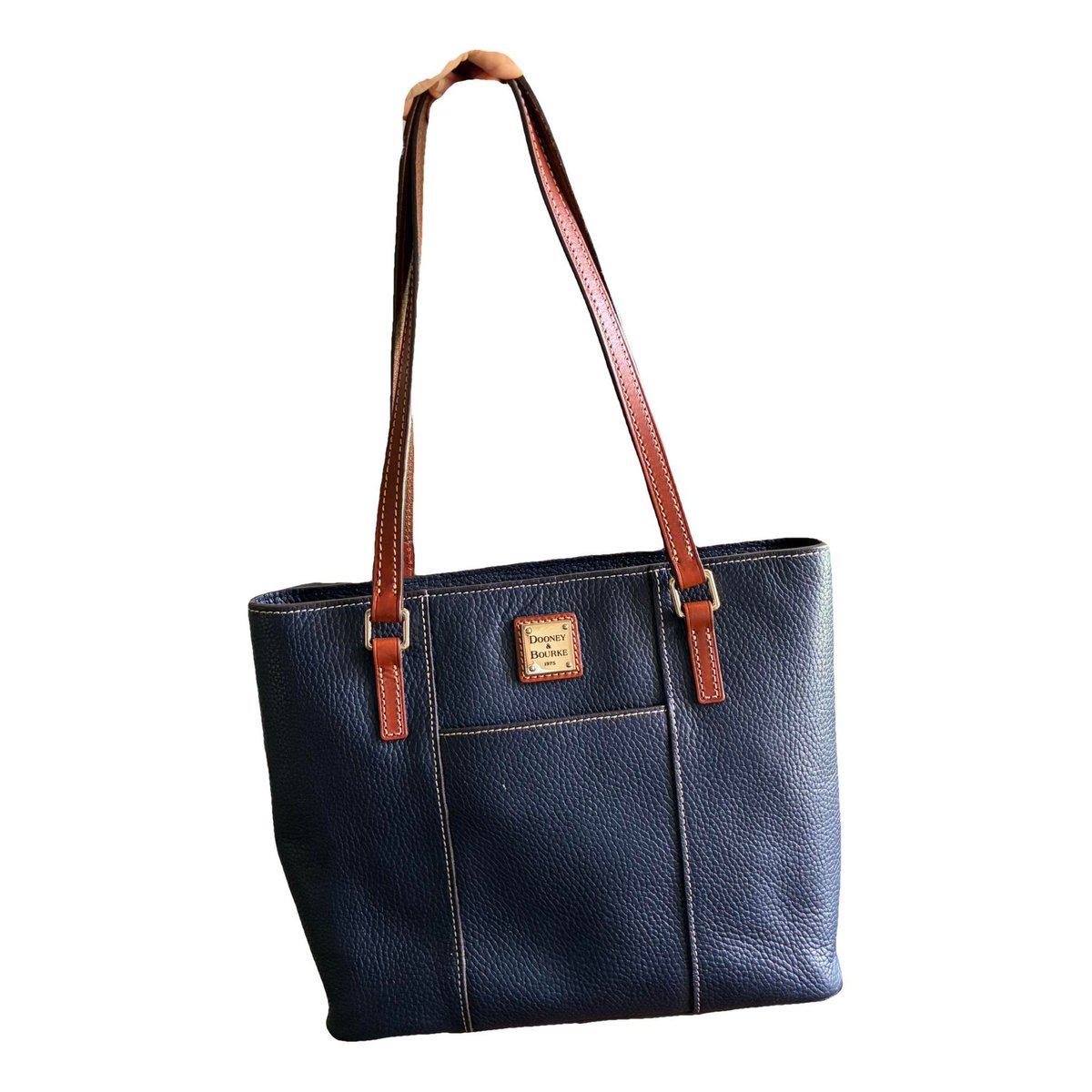 Leather tote