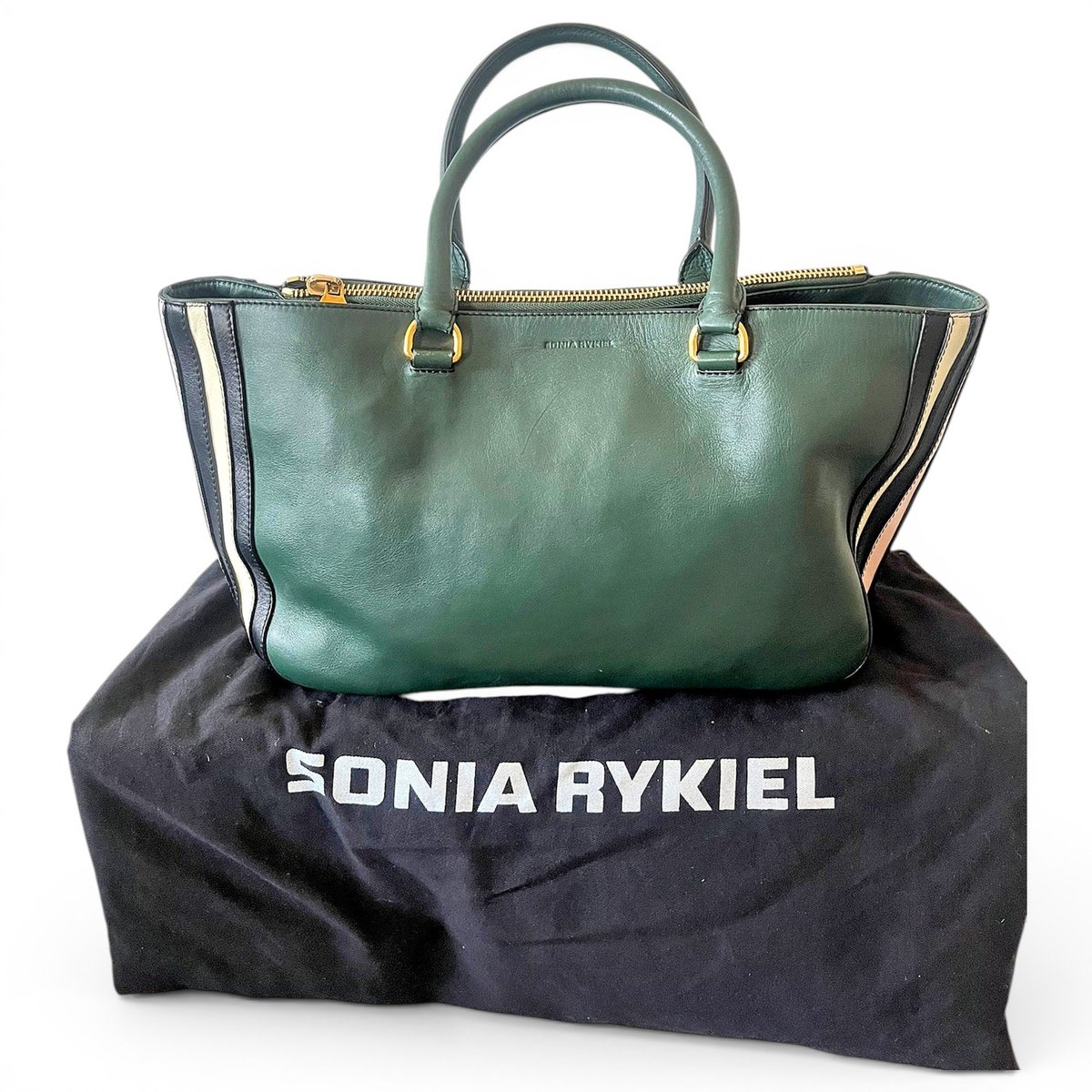 Leather tote