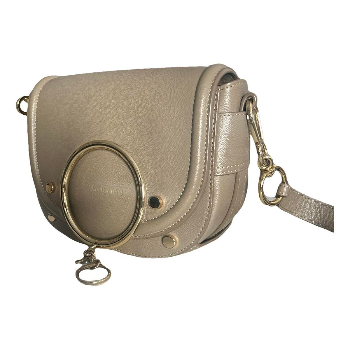 Leather crossbody bag