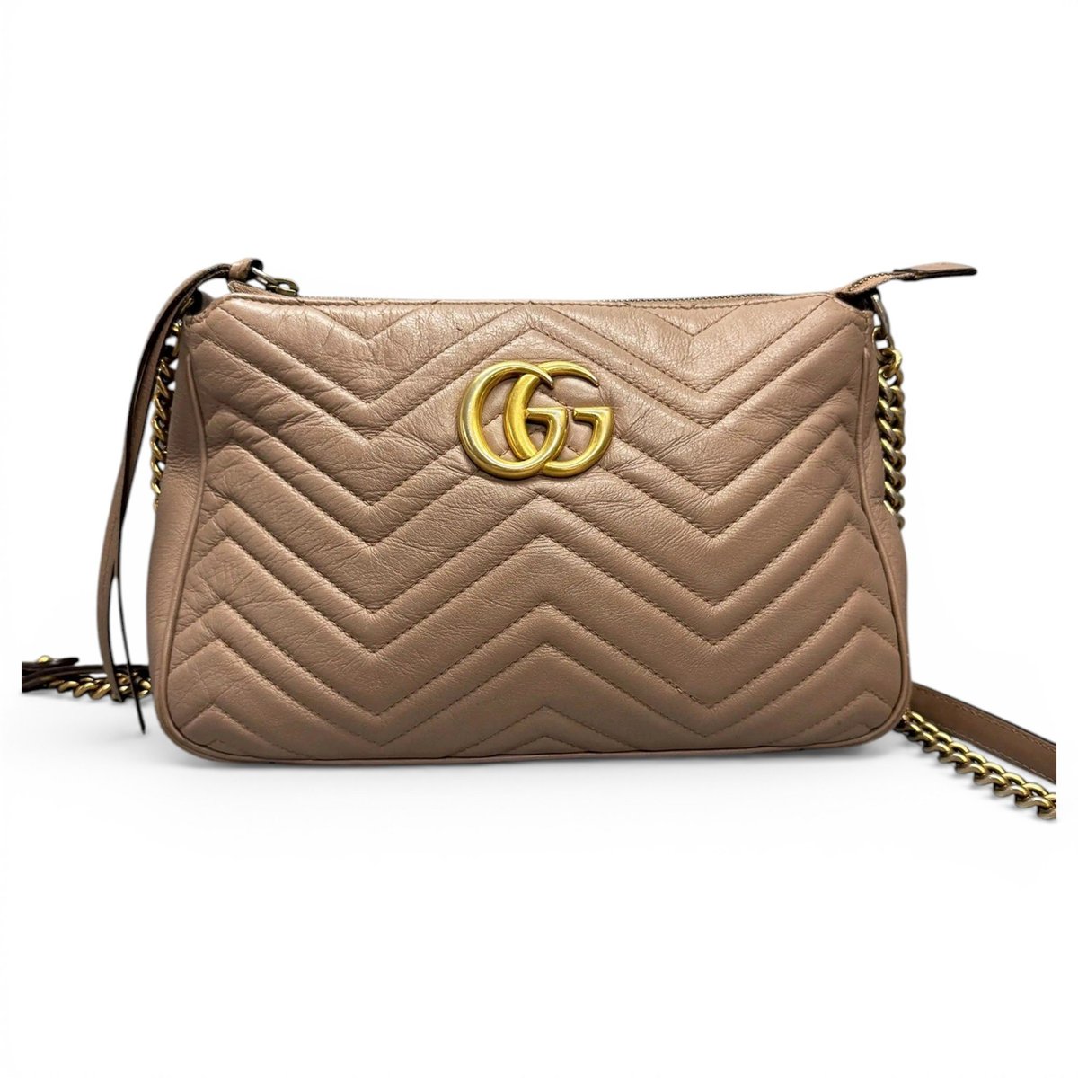 GG Marmont Zip leather handbag