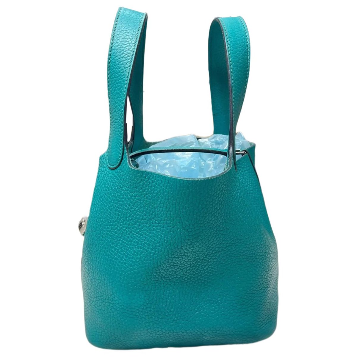 Picotin leather handbag