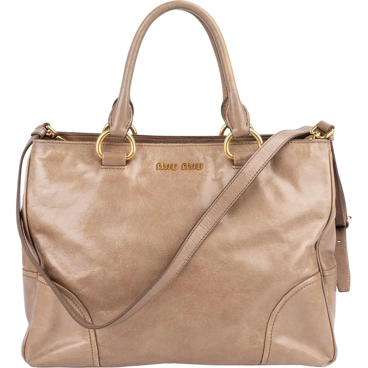 Vitello leather tote