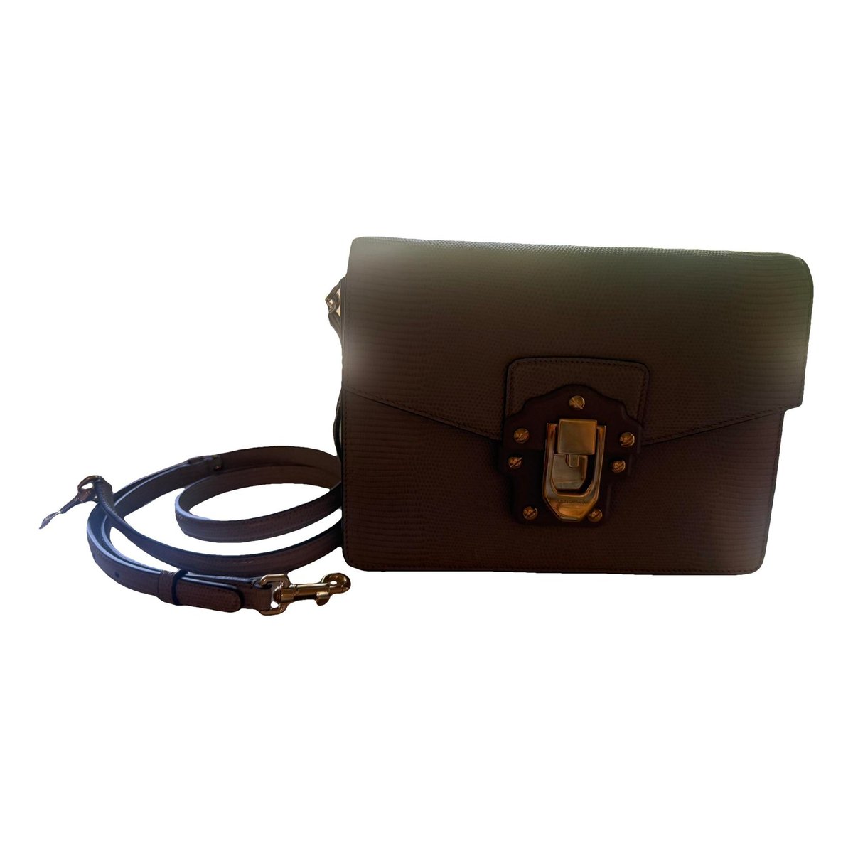 Lucia lizard handbag