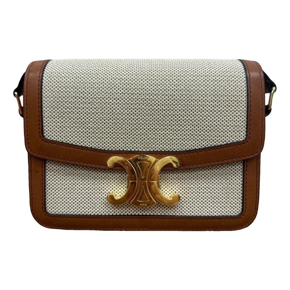 Triomphe cloth handbag