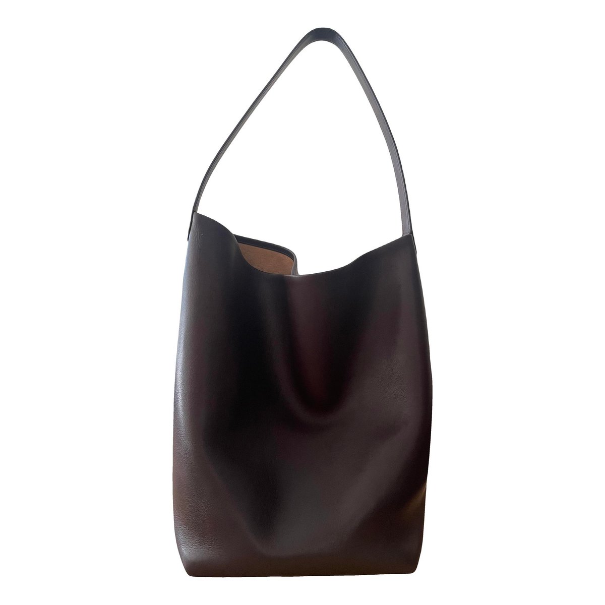 Park N/S leather tote
