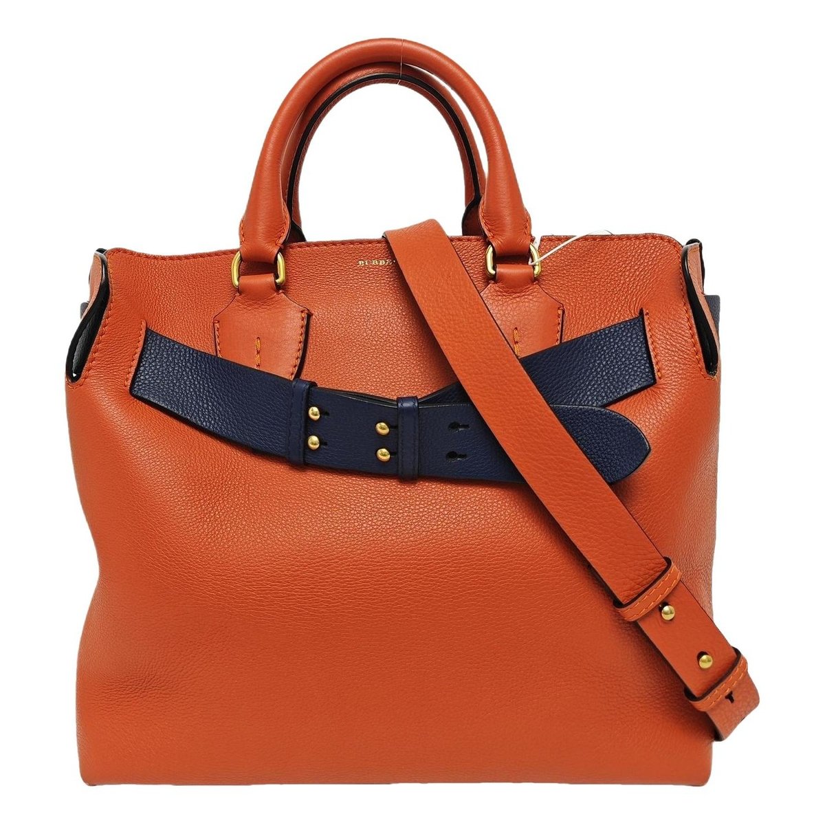 The Belt leather handbag