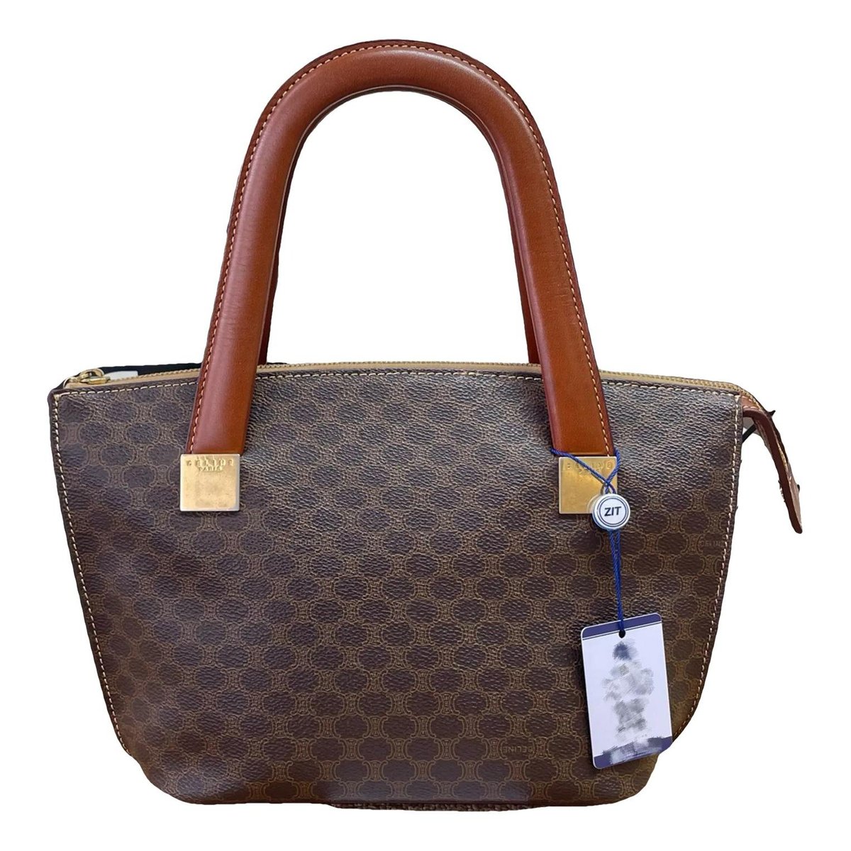 Couffin vinyl handbag