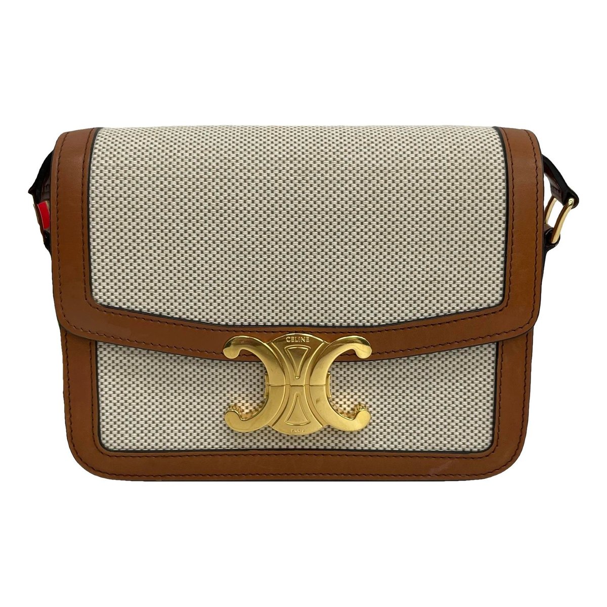 Triomphe cloth handbag