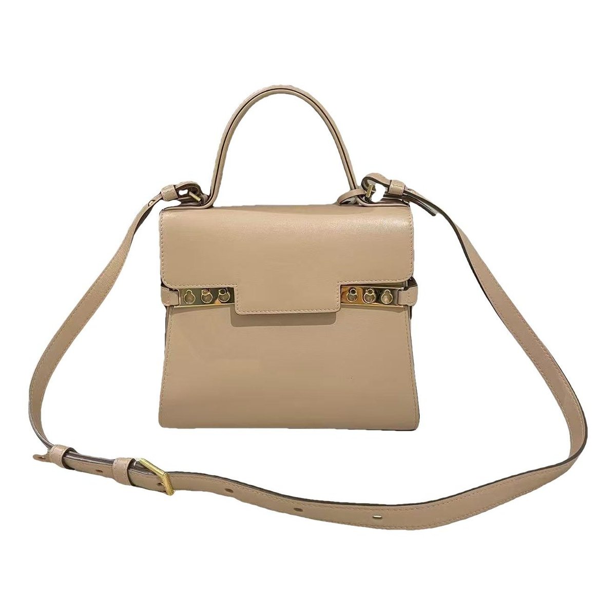 Tempête leather handbag