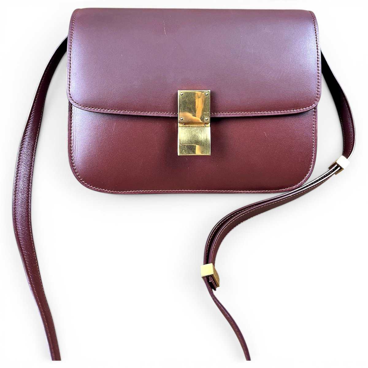 Classic leather handbag