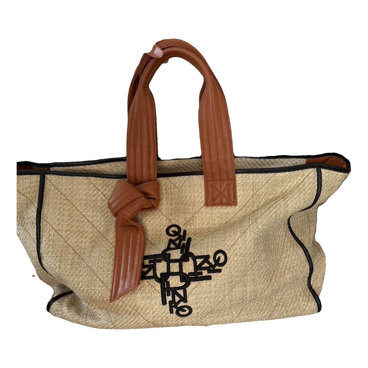 Leather tote