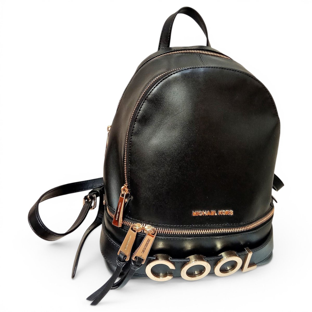 Rhea leather backpack