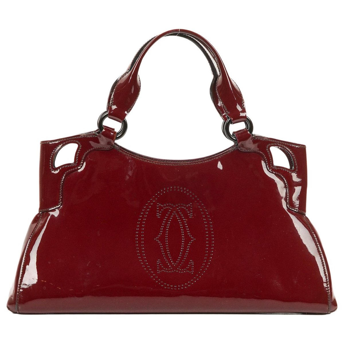 Marcello patent leather handbag