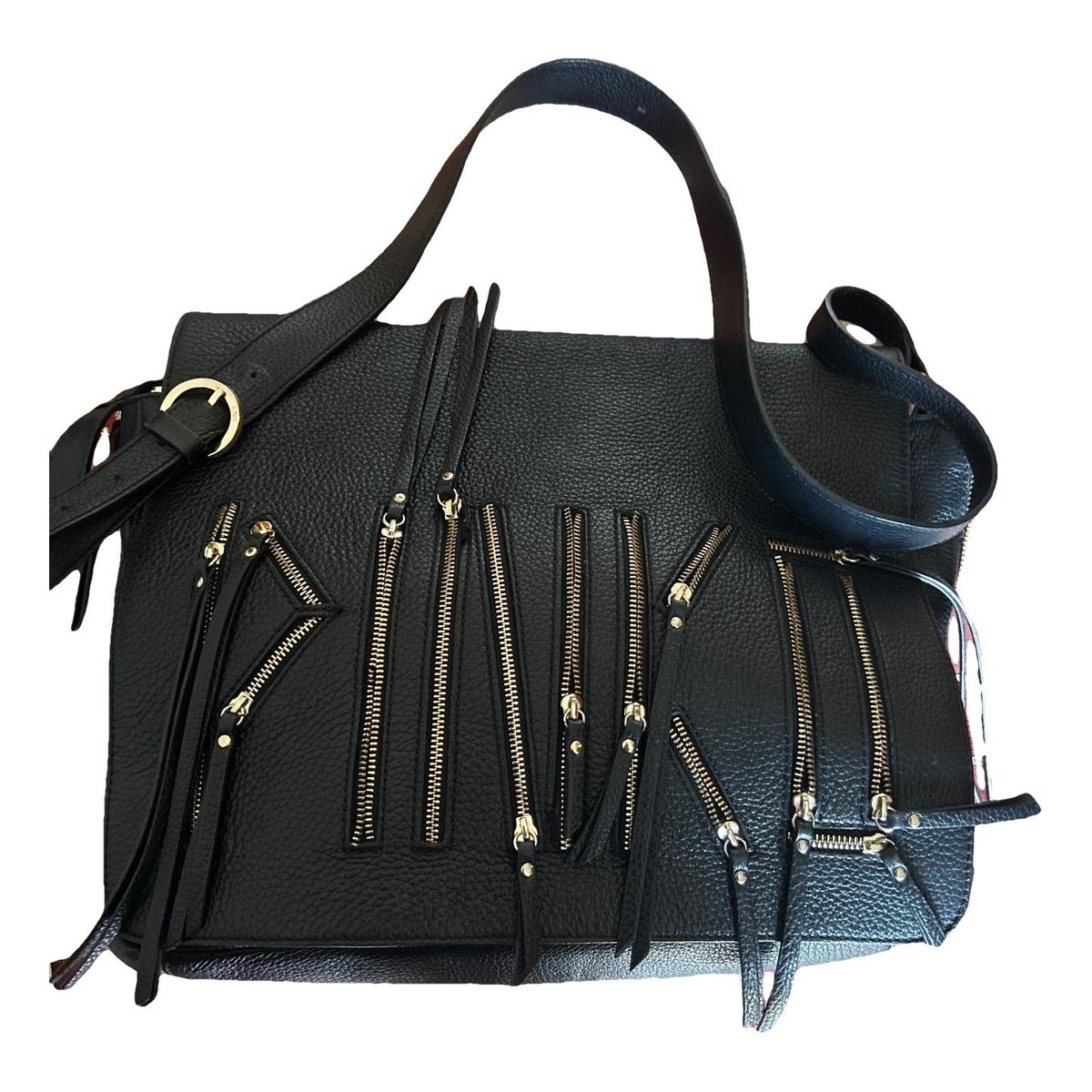 Leather crossbody bag