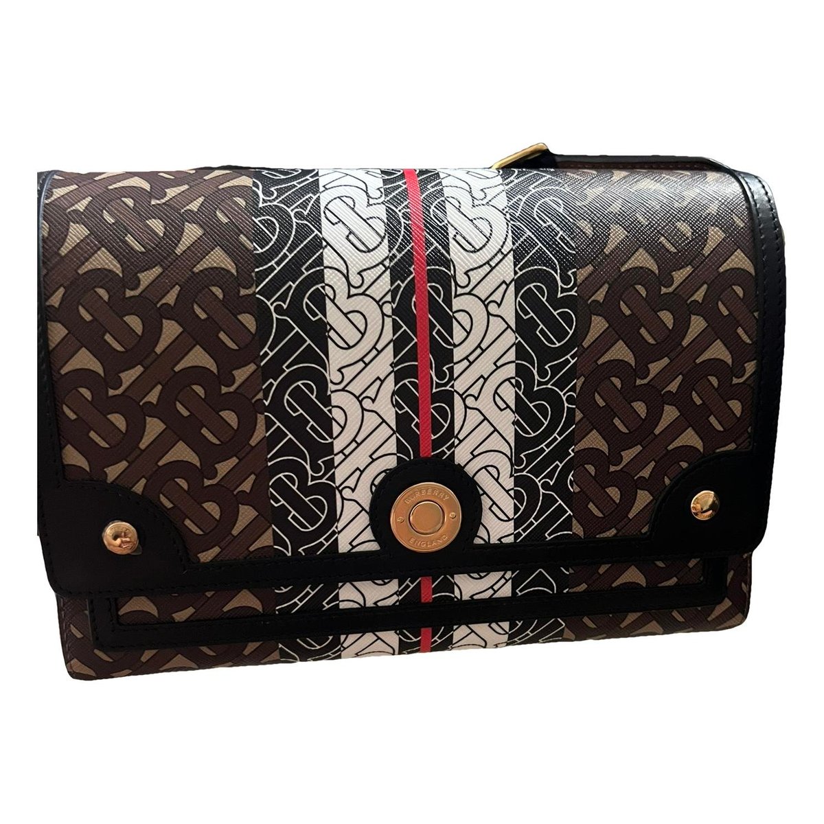 Note leather crossbody bag