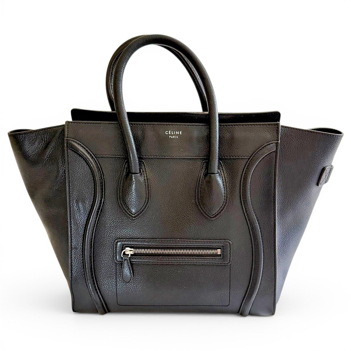 Luggage leather handbag
