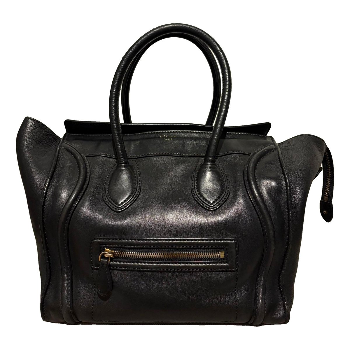 Luggage leather handbag