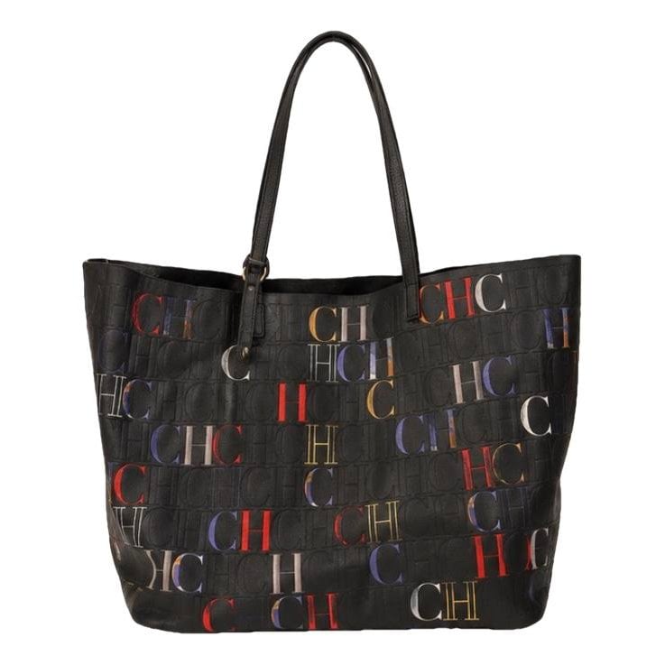 Leather tote
