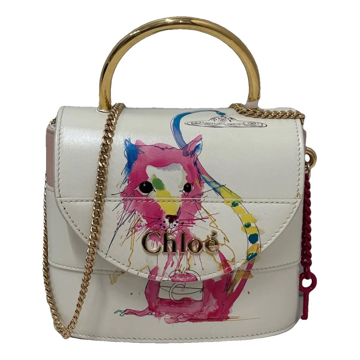 Aby Lock leather crossbody bag