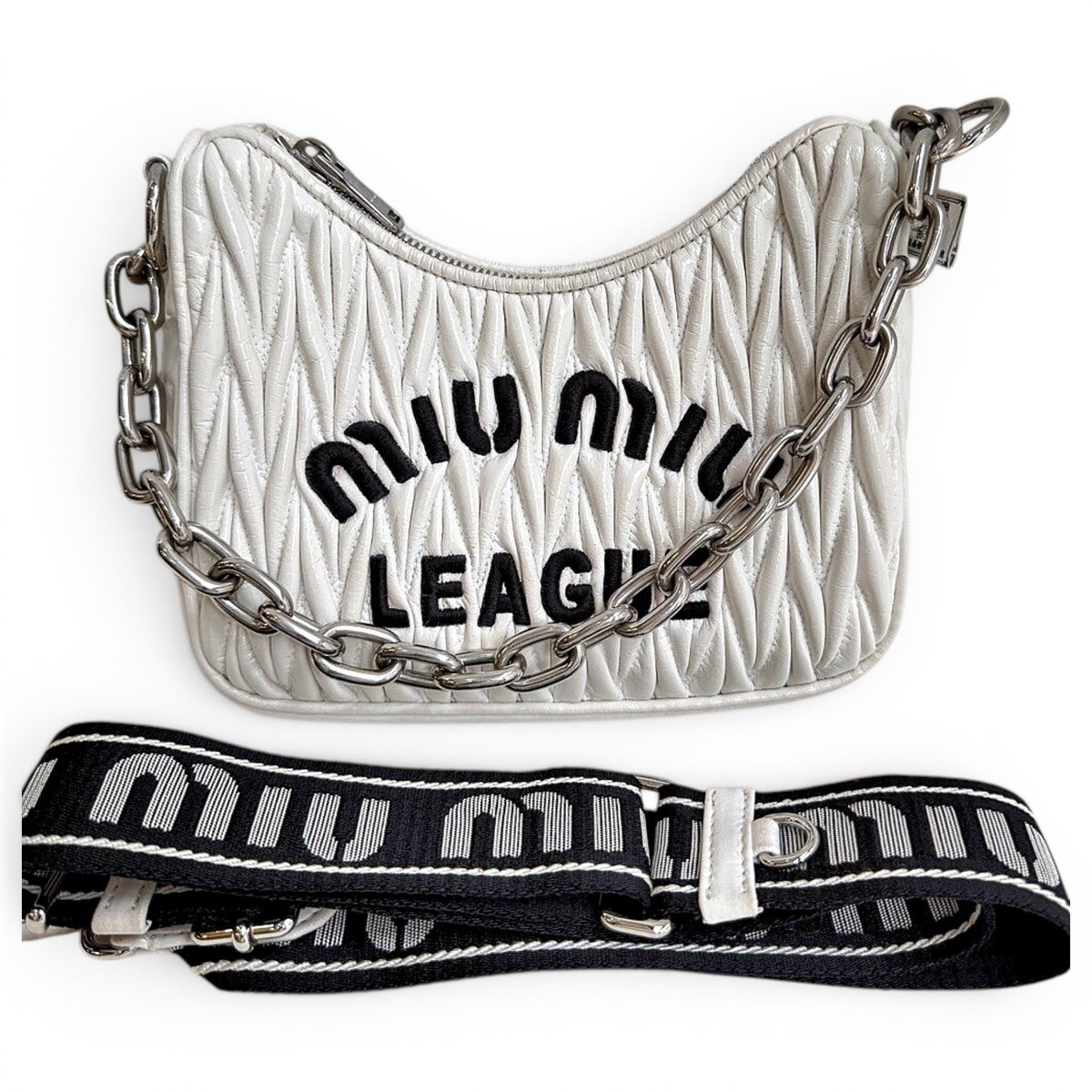 Miu Wander cloth handbag