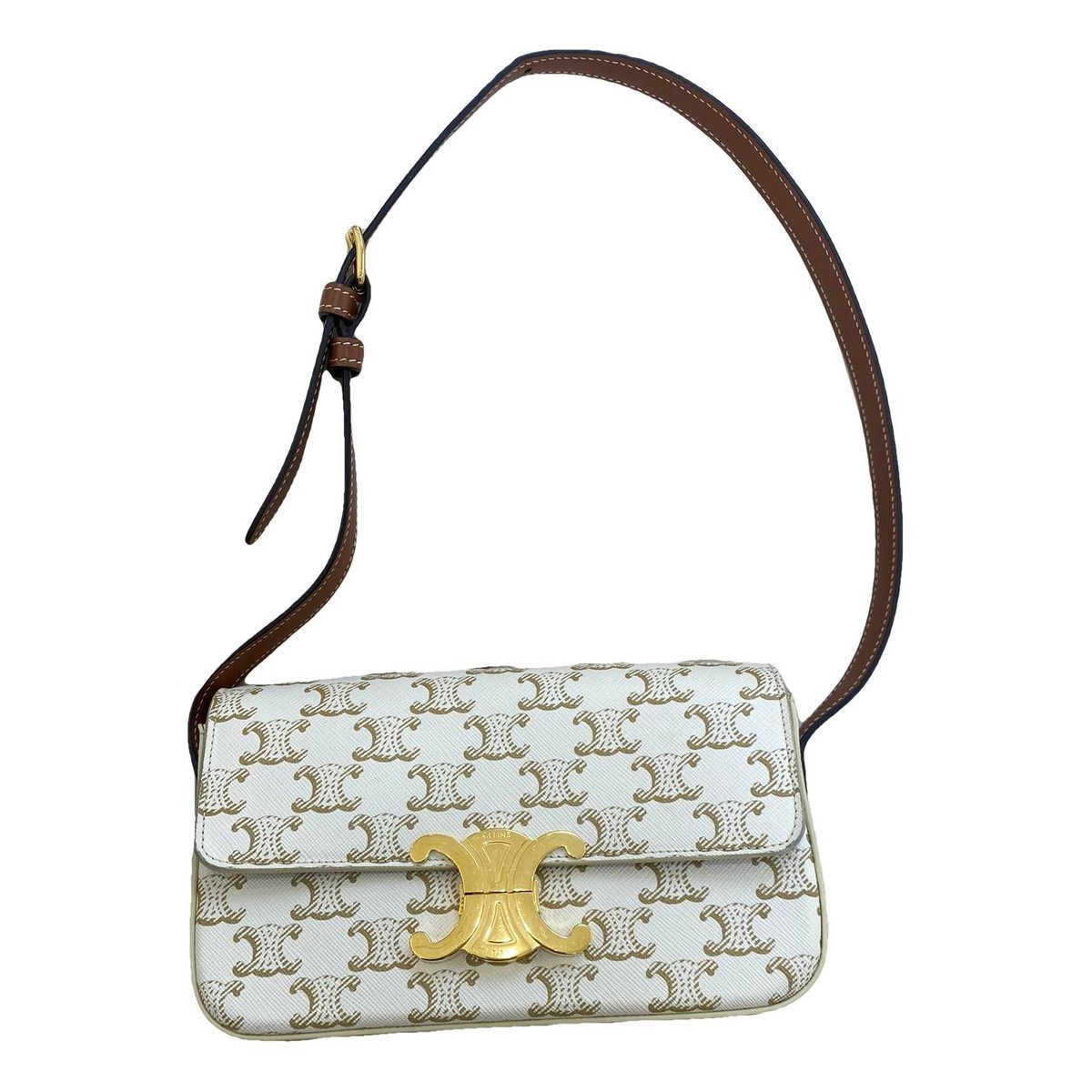Triomphe leather handbag