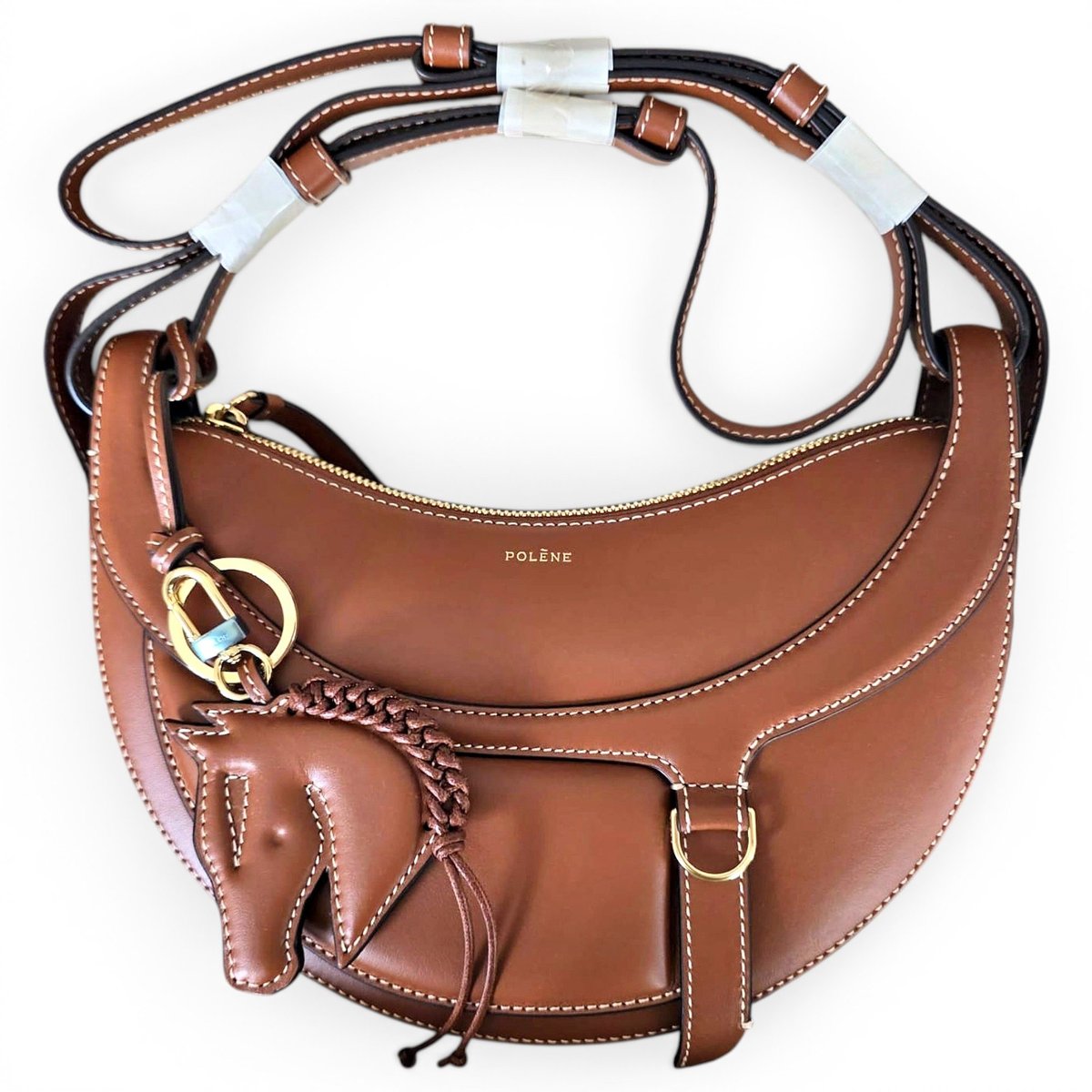 Numéro Dix leather handbag