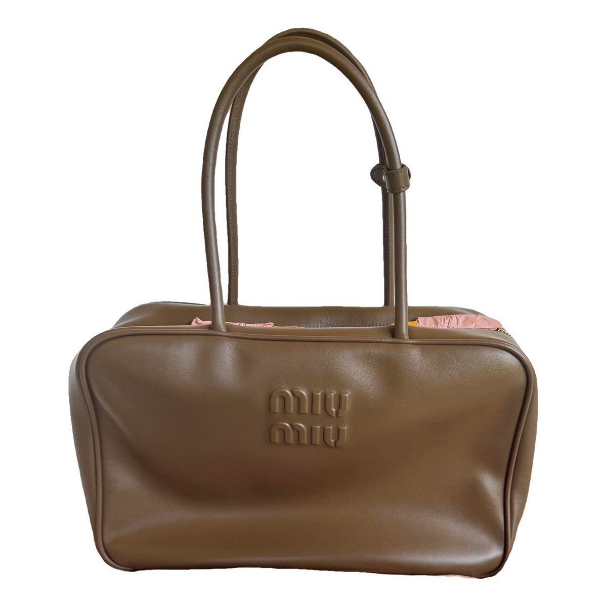 Beau leather handbag