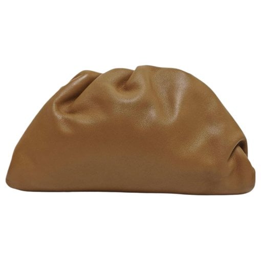 Pouch leather crossbody bag