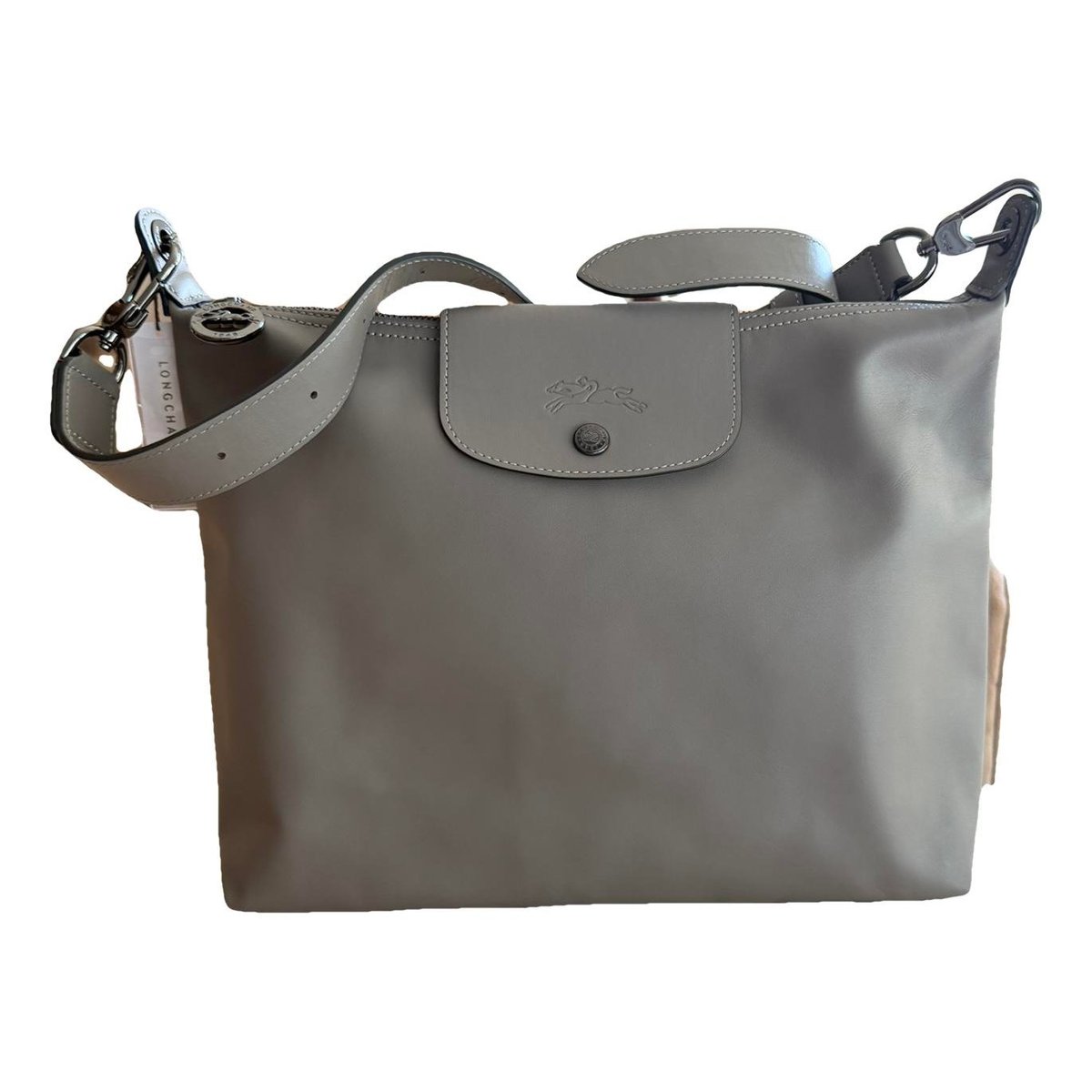 Pliage leather handbag