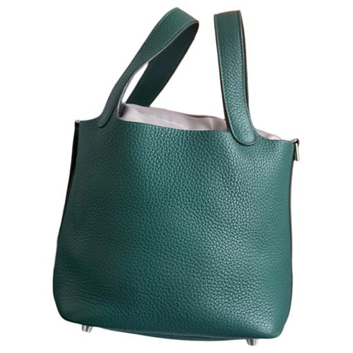 Picotin leather handbag
