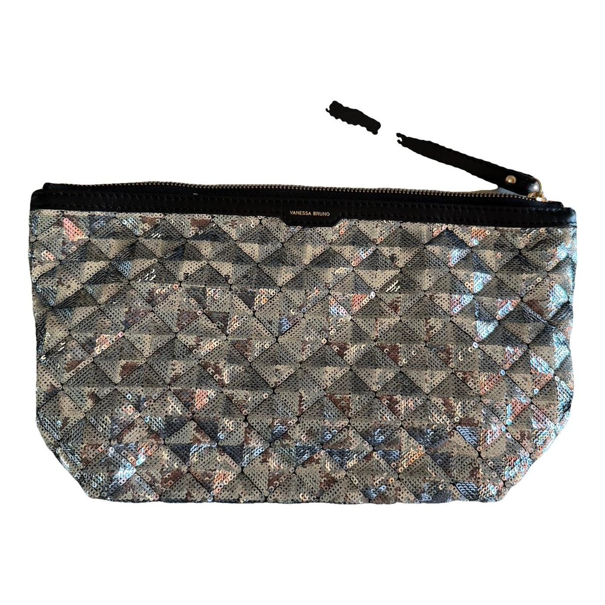 Glitter clutch bag