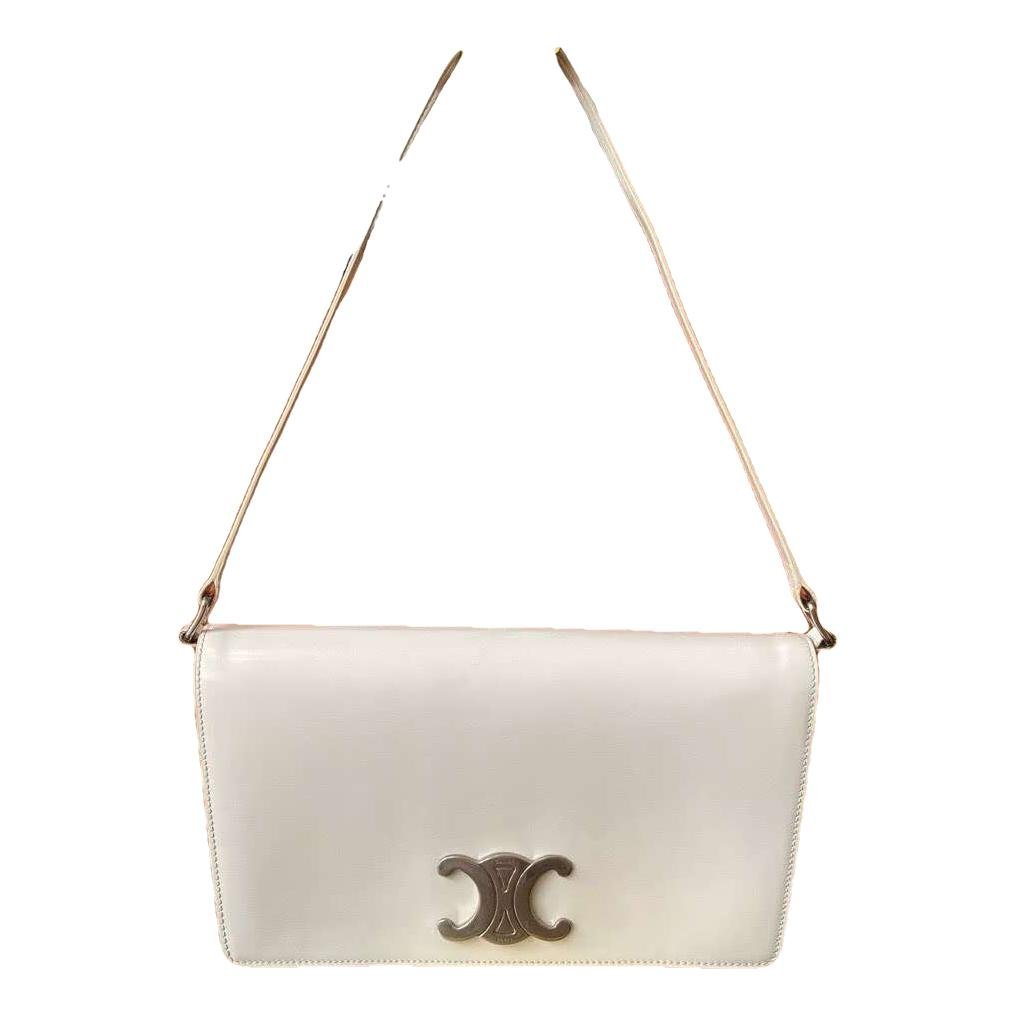 Triomphe leather handbag