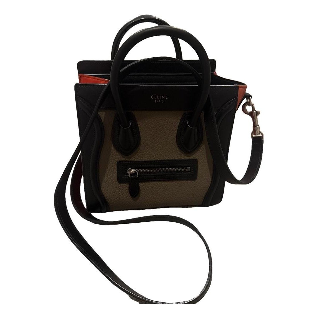 Nano Luggage leather handbag